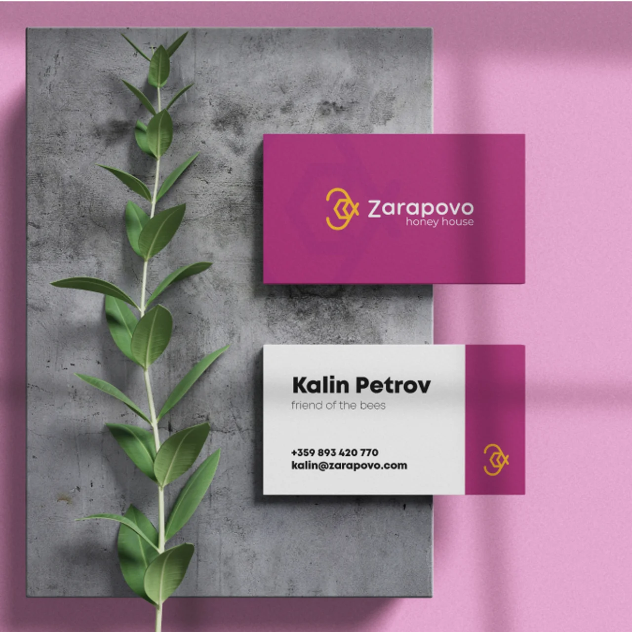 Mocean Studio Zarapovo Business Card Print Design